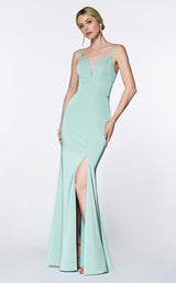 6 of 7 Cinderella Divine 7470 Dress Seafoam-Blue