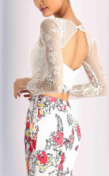 4 of 5 Clarisse 3001 White/Print