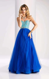 1 of 5 Clarisse 3011 Turquoise/Royal