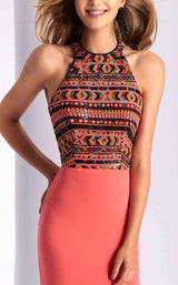 3 of 5 Clarisse 3181 Coral/Multi