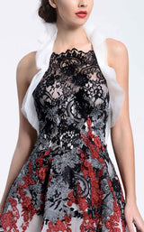 3 of 4 Beside Couture BC1174 White/Black/Red