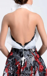 4 of 4 Beside Couture BC1174 White/Black/Red