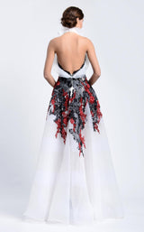 2 of 4 Beside Couture BC1174 White/Black/Red