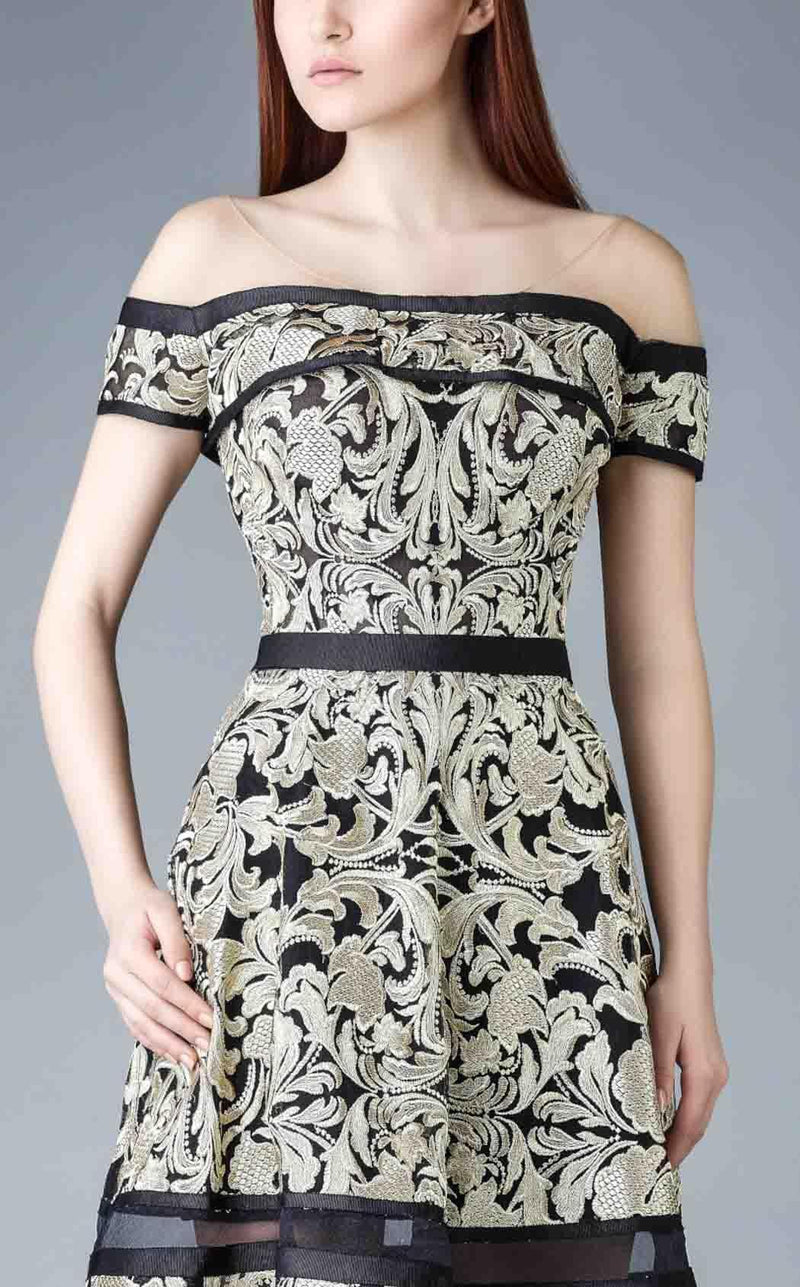 Beside Couture BC1193 Black Print