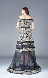 2 of 4 Beside Couture BC1193 Black Print