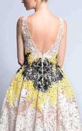 4 of 4 Beside Couture BC1124DC Beige/Yellow