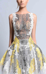 3 of 4 Beside Couture BC1125DC Ivory/Antique Silver