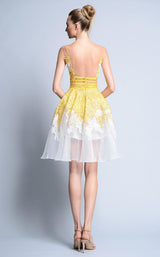 2 of 4 Beside Couture BC1130DC Ivory/Yellow