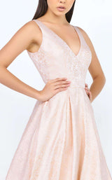 3 of 4 Mac Duggal 8863 Blush