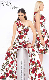 5 of 5 Mac Duggal 25385 White Rose