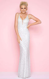 1 of 2 Mac Duggal 1065 White