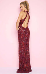 2 of 5 Mac Duggal 4112 Garnet