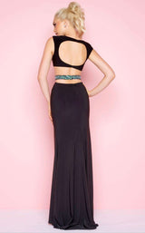 3 of 6 Mac Duggal 65521 Black/Peacock