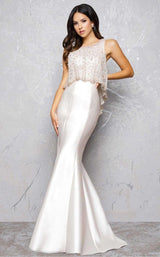 1 of 5 Mac Duggal 20057 Champagne