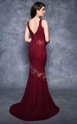 4 of 6 Nina Canacci 7352 Burgundy