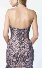 4 of 5 Alyce 6749 Smoke/Rosewater