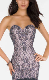 3 of 5 Alyce 6749 Smoke/Rosewater