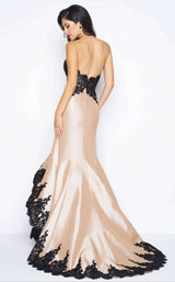 3 of 7 Mac Duggal 62819 Nude/Black