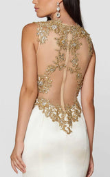 5 of 5 Ashley Lauren 1203 Ivory/Gold