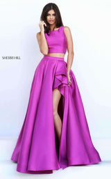 1 of 11 Sherri Hill 50751 Fuchsia