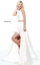 3 of 11 Sherri Hill 50751 Ivory