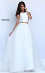 21 of 25 Sherri Hill 50787 Ivory