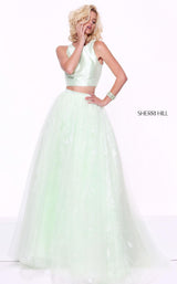 3 of 25 Sherri Hill 50787 Light Green