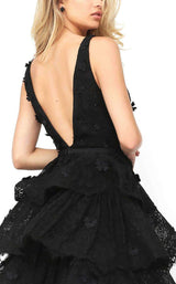 7 of 8 Sherri Hill 50789 Black