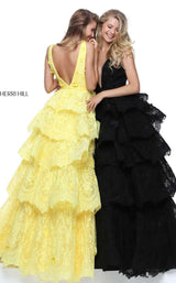 1 of 8 Sherri Hill 50789 Yellow