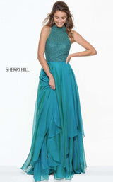 3 of 14 Sherri Hill 50808 Jade