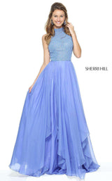1 of 14 Sherri Hill 50808 Periwinkle