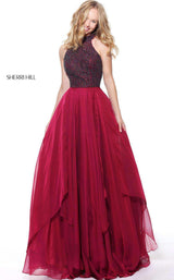 9 of 14 Sherri Hill 50808 Ruby