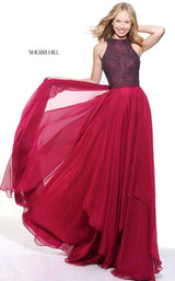 10 of 14 Sherri Hill 50808 Ruby