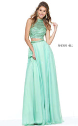 10 of 14 Sherri Hill 50809 Jade