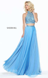 1 of 14 Sherri Hill 50809 Blue