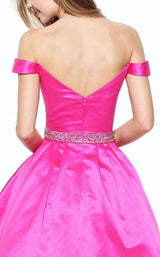 7 of 7 Sherri Hill 50815 Fuchsia