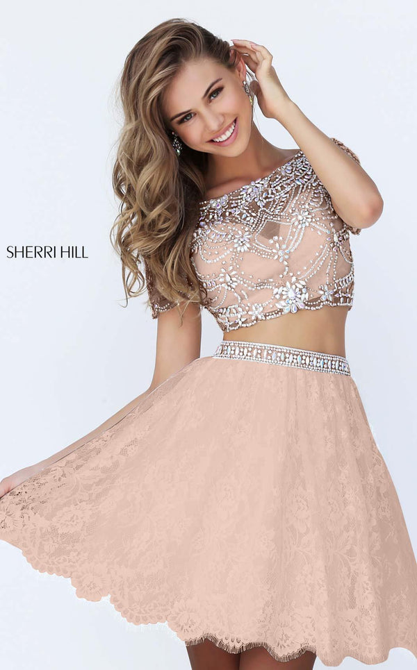 Sherri Hill 50818 Blush