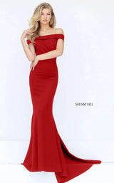 2 of 6 Sherri Hill 50824 Red