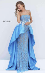 3 of 11 Sherri Hill 50842 Blue