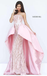 4 of 11 Sherri Hill 50842 Blush