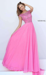 2 of 8 Sherri Hill 50849 Pink