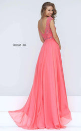 6 of 8 Sherri Hill 50849 Coral