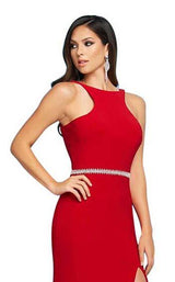 4 of 4 Mac Duggal 77044L Red