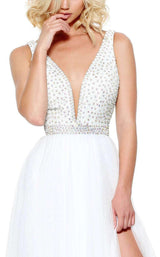 6 of 8 Sherri Hill 50868 Ivory