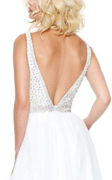 7 of 8 Sherri Hill 50868 Ivory