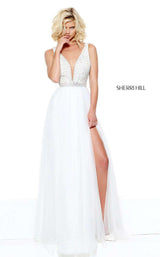 3 of 8 Sherri Hill 50868 Ivory