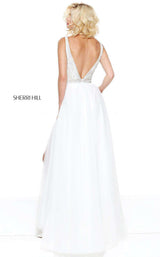 5 of 8 Sherri Hill 50868 Ivory