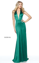 14 of 14 Sherri Hill 50919 Emerald