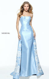 2 of 5 Sherri Hill 51038 Light Blue