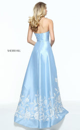 3 of 5 Sherri Hill 51038 Light Blue